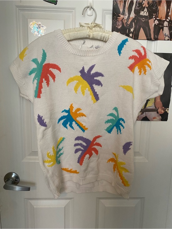 Tops - 80s/90s knit tunic sweater top